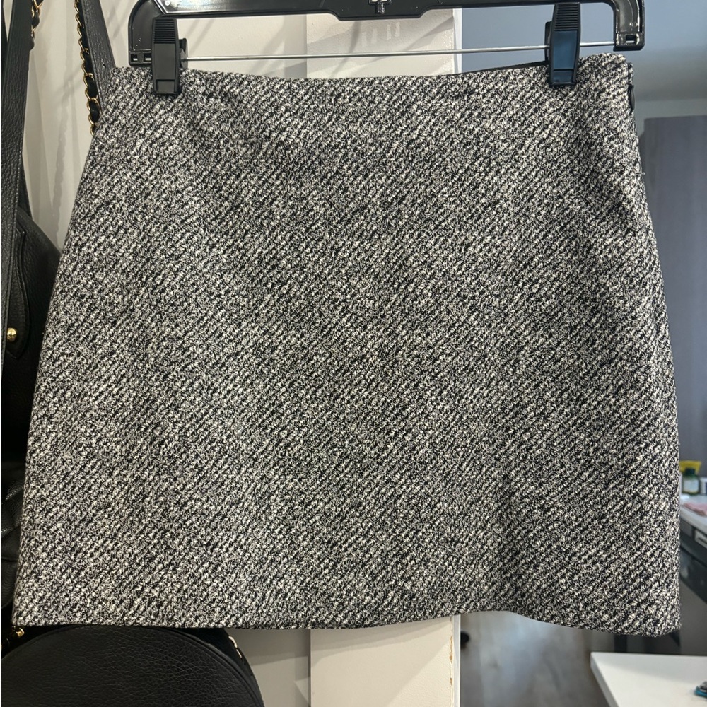 Theory Wool Tweed Mini Skirt Size 2